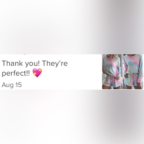 Tie Dye Short Set - Picture 6 of 7